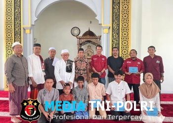 KWIP Merangin Gelar Santunan Anak Yatim di Masjid Nurul Yakin Bangko