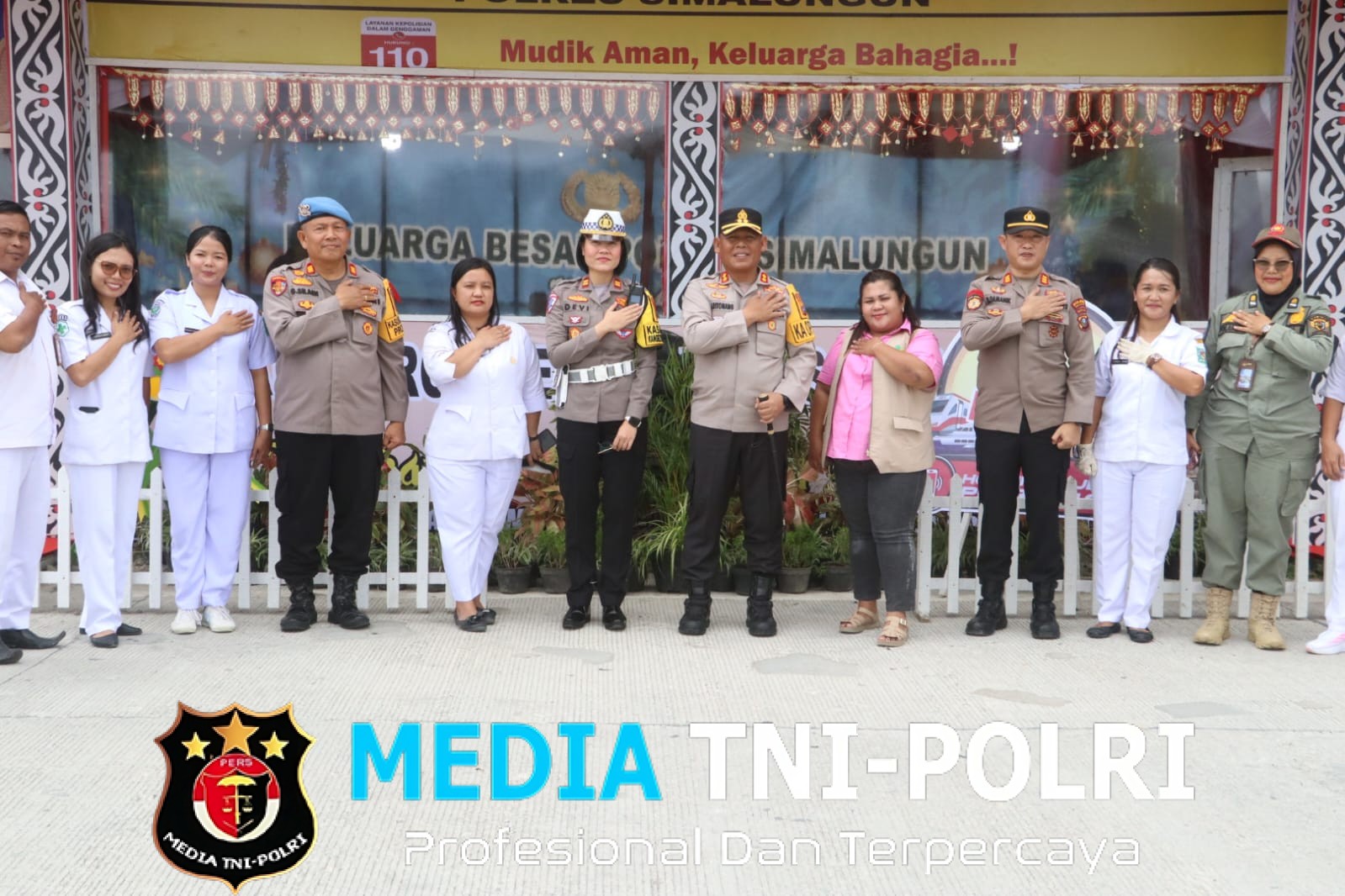 Kapolres Simalungun AKBP Marganda Aritonang Cek Langsung 6 Pos Ops Ketupat Toba 2026 Pastikan Kesiapan Personel, Sarana, dan Pelayanan Optimal untuk Pemudik