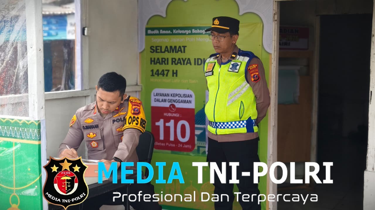 Kapolres Dairi Cek Kesiapan Personel Pos Pengamanan dan Pelayanan Operasi Ketupat Toba 2026
