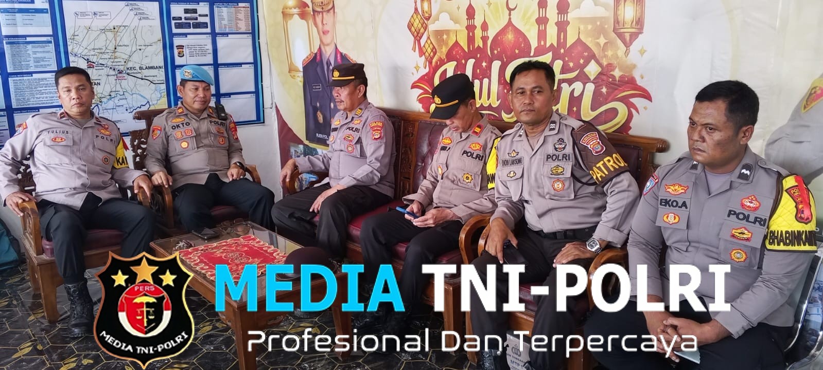 PJU Polres Lampung Utara Cek Pos Yan dan Pos Pam, Pastikan Pelayanan Kepada Masyarakat Berjalan Optimal