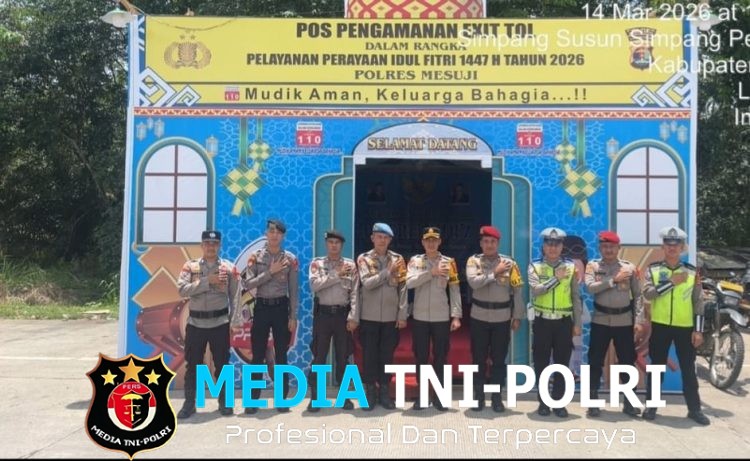 Waka Polres Mesuji Tinjau Pos PAM dan Pos Yan, Pastikan Keamanan dan Pelayanan Optimal
