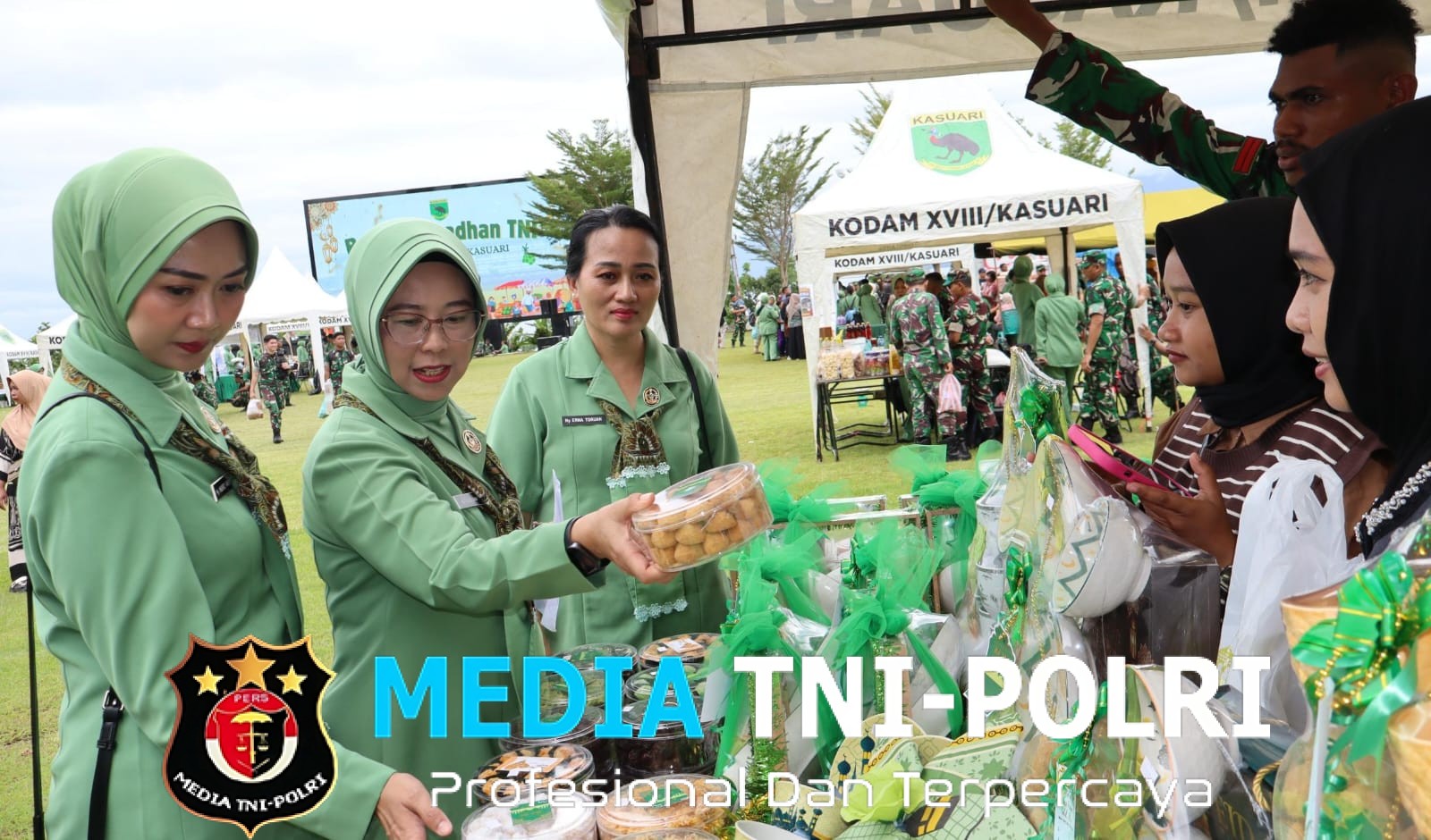Bazar Ramadan TNI Digelar Serentak, Kodam XVIII/Kasuari Hadirkan Kepedulian bagi Prajurit dan Masyarakat