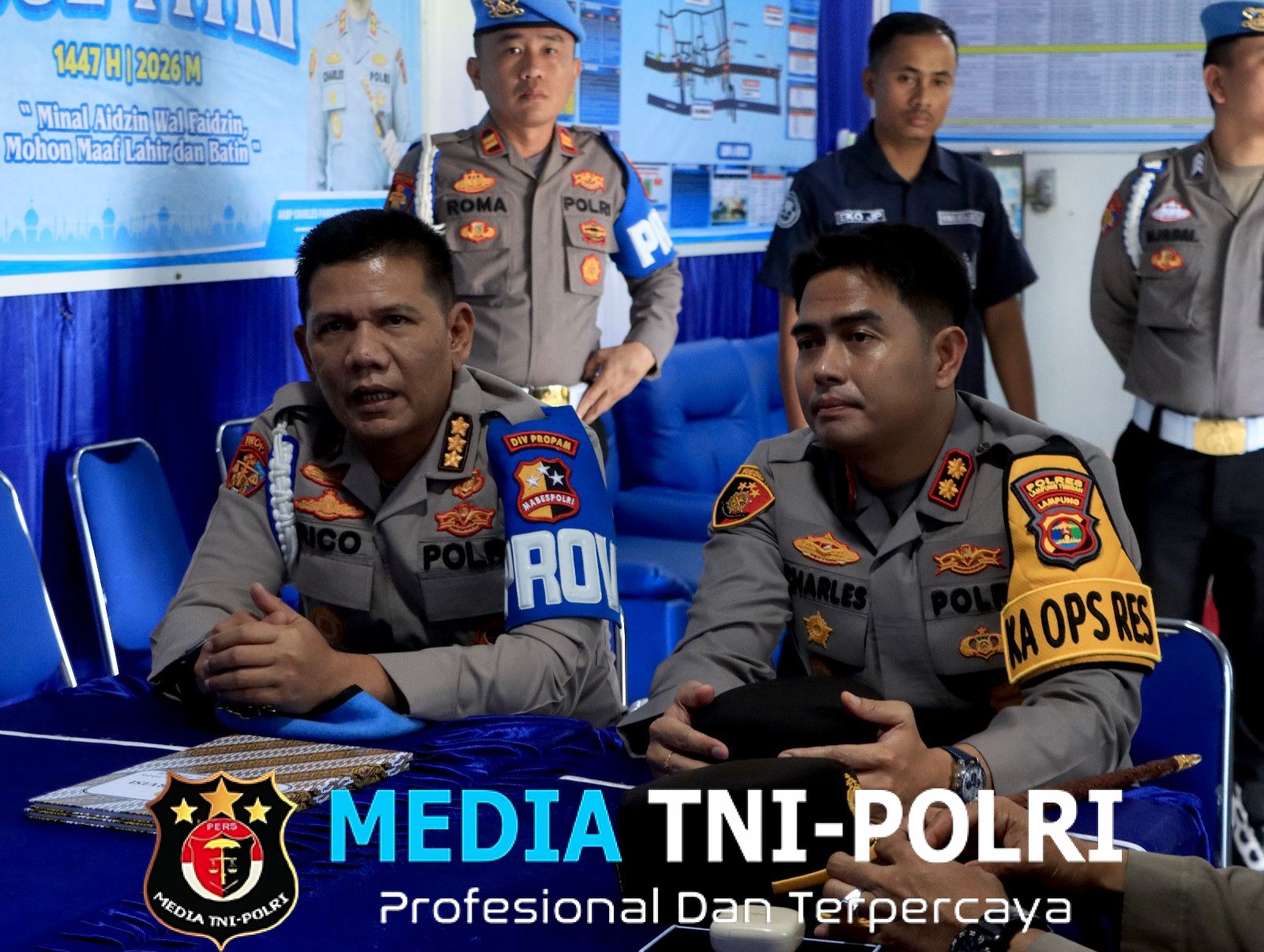 Jelang Arus Mudik Lebaran, Div Propam Polri Cek Pospam dan Posyan Ops Ketupat 2026 di Lampung Tengah