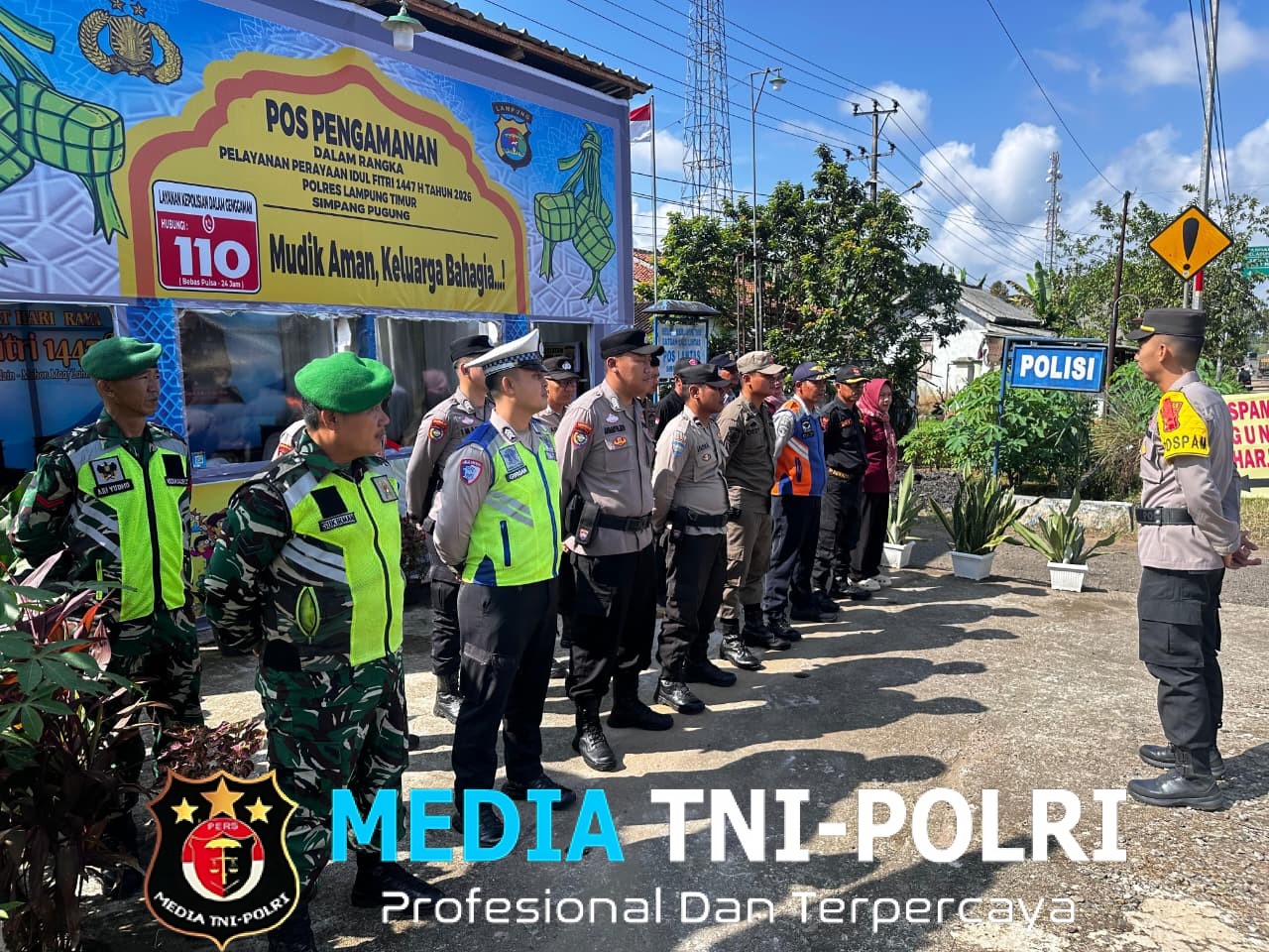 Solidaritas Personel Kunci Pengamanan Mudik di Lampung Timur