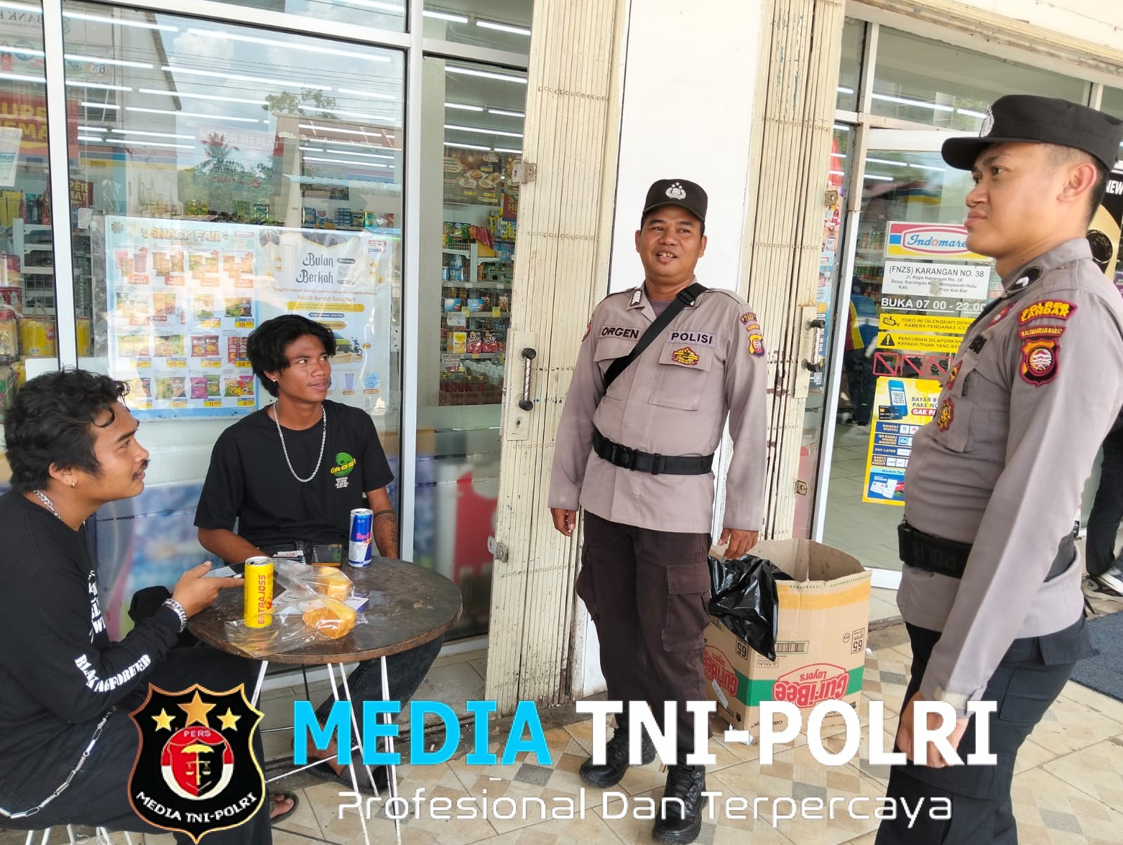 Patroli Dialogis Ops Ketupat Kapuas 2026, Polsek Mempawah Hulu Ciptakan Situasi Kondusif