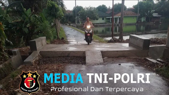 Marinir Brigif 4 Selesaikan Problem Warga, Gorong-Gorong Sukaratu–Lugusari Rampung