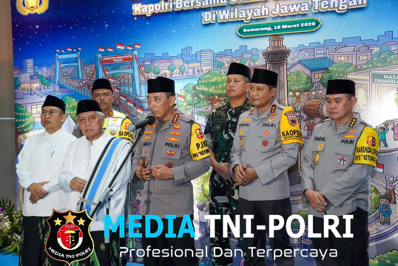 Safari Ramadan Kapolri di Jateng Pererat Silaturahmi Ulama dan Tokoh Masyarakat, Ajak Bersinergi Jaga Kondusivitas