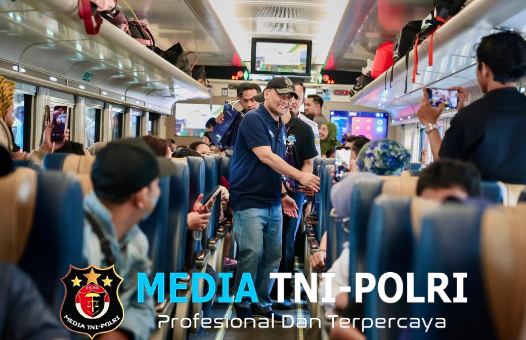 Ahmad Luthfi Lepas Mudik Gratis via Kereta, 648 Perantau Pulang ke Jateng