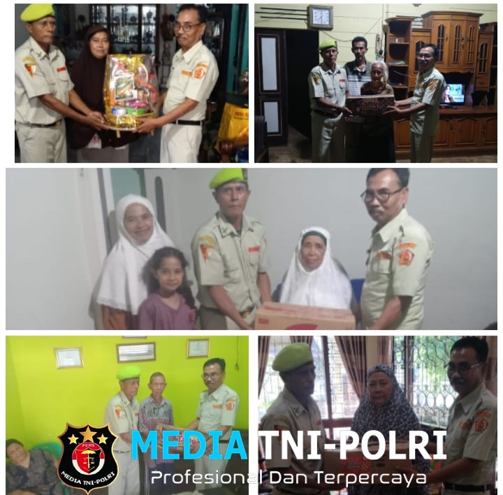 Pemuda Panca Marga Pringsewu Sambangi Janda Veteran PIVERI, Serahkan Tali Asih Sambut Idulfitri 1447 H