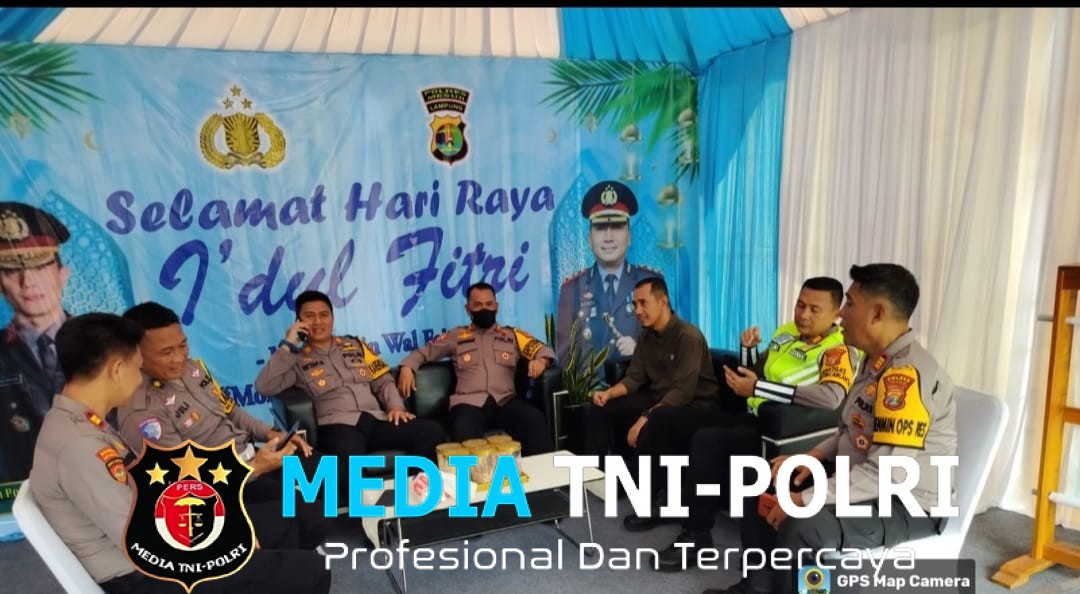 Polda Lampung Lakukan Supervisi di Pos Pelayanan Rest Area KM 234, Pastikan Layanan Mudik Operasi Ketupat 2026 Optimal
