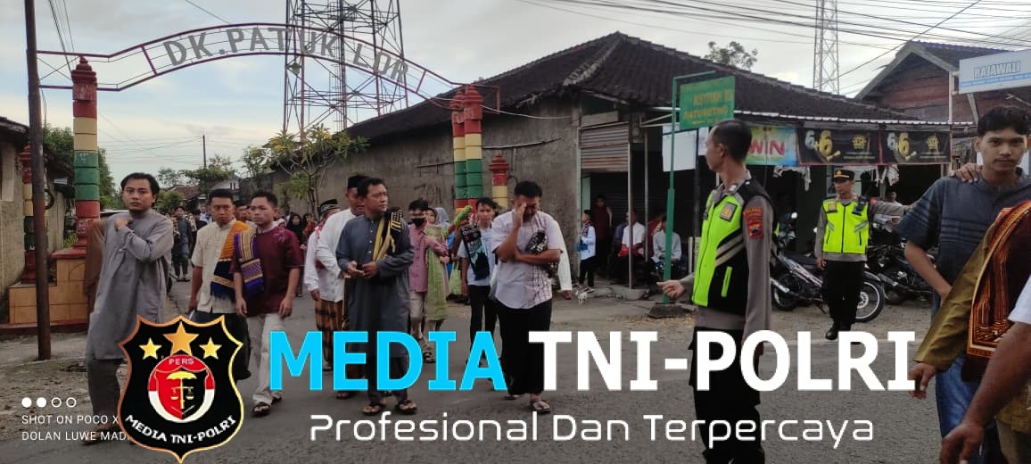 Ribuan Jamaah Ikuti Salat Idul Fitri di Baturetno, Pengamanan Gabungan Berjalan Lancar