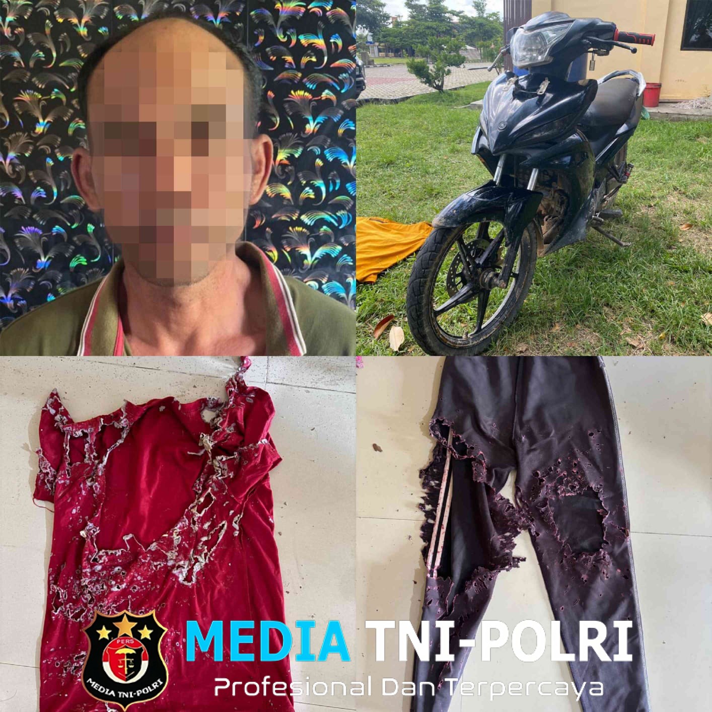 Sempat Buron, Pelaku Penyiram Air Keras Berhasil Diamankan Sat Reskrim Polres Tulang Bawang Barat