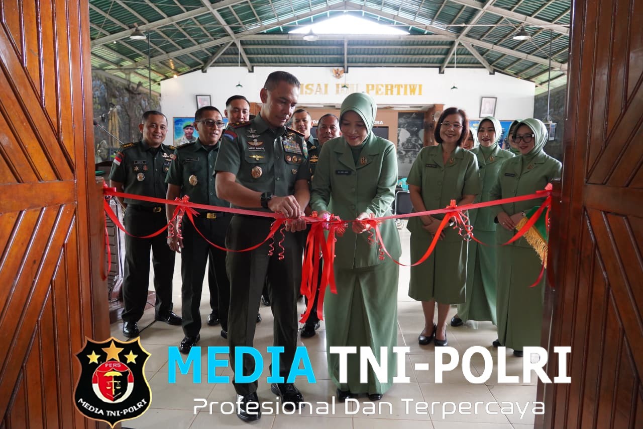 Pangdam XXIV/MT Peresmian dan Renovasi Fasilitas Kodam Wujud Dukungan Tugas dan Kesejahteraan Prajurit