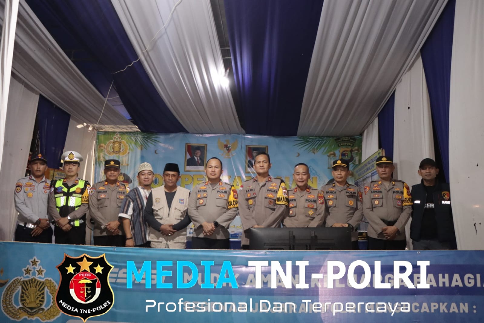 Polres Tulang Bawang Barat Ikuti Arahan Langsung Pimpinan Kapolri, Matangkan Strategi Pengamanan Idul Fitri