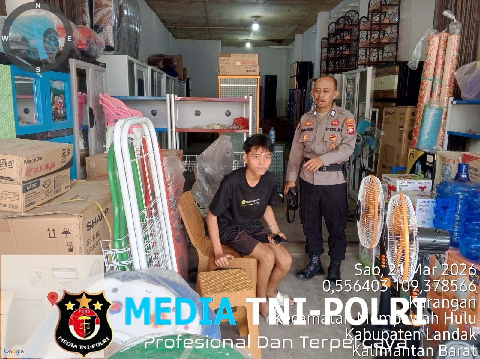 Suasana Idul Fitri 1447 H di Kecamatan Mempawah Hulu Berjalan Aman dan Kondusif