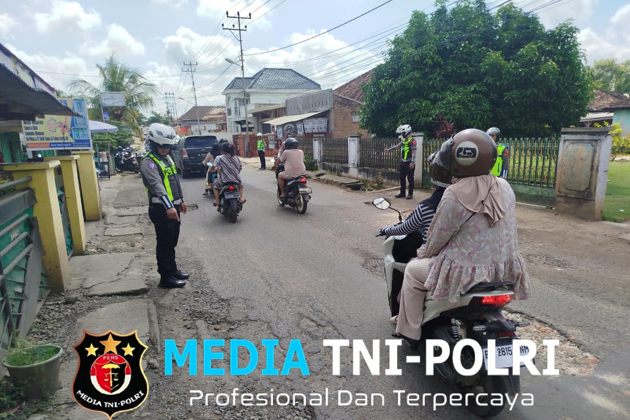 Satgas Kamseltibcar Lantas Ops Ketupat Krakatau 2026 Polres Lampung Utara Intensifkan Pengamanan Jalur Aktivitas Masyarakat