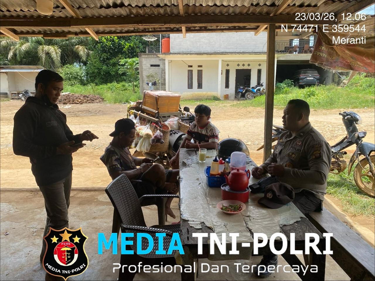 Nongkrong Santai Berubah Bermakna, Polisi Hadir Beri Himbauan