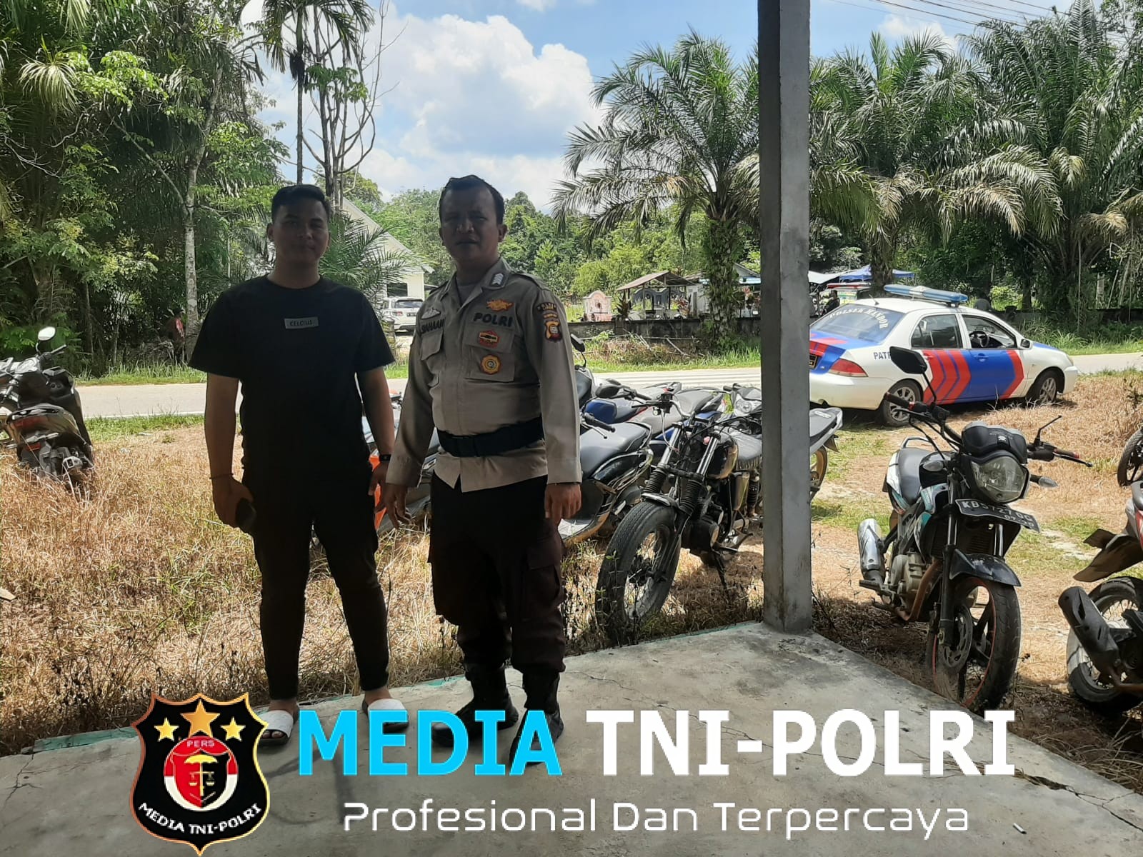 Aksi Humanis Polisi Patroli SPBU Dilanjutkan Silaturahmi ke Rumah Warga