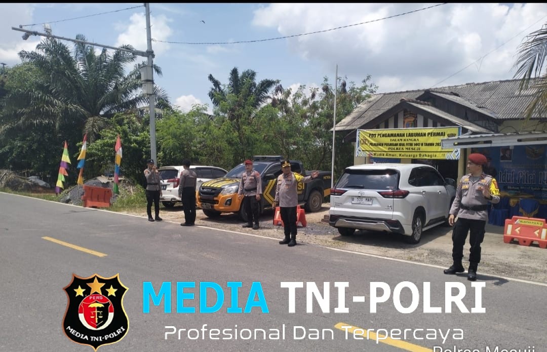 Kapolres Mesuji Cek Pos PAM Labuhan Permai, Pastikan Kesiapan Personel dan Kamtibmas Kondusif dalam Ops Ketupat Krakatau 2026