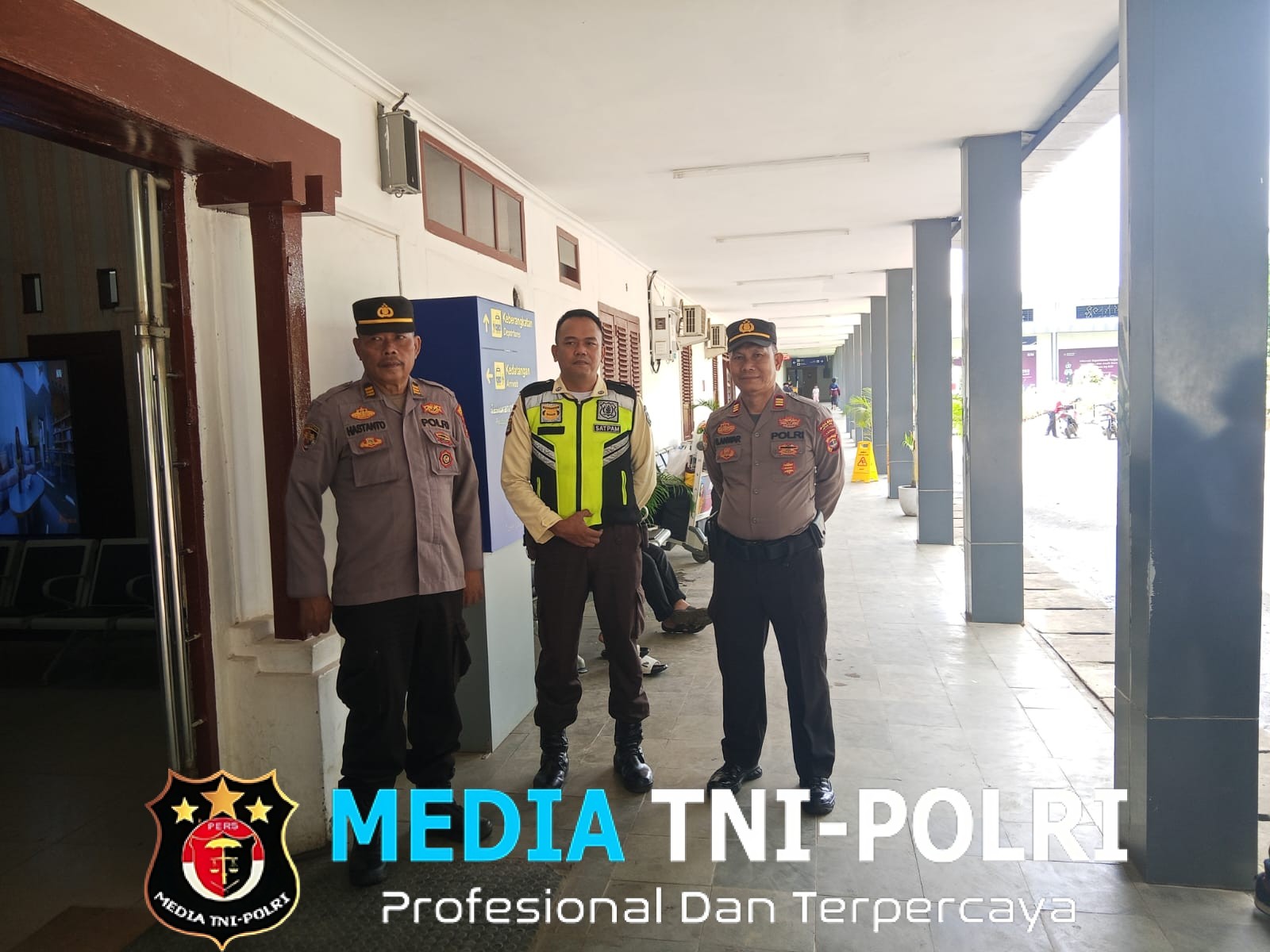 Polres Lampung Utara Pantau Arus Balik Lebaran Idul Fitri 1447 H di Stasiun Kotabumi