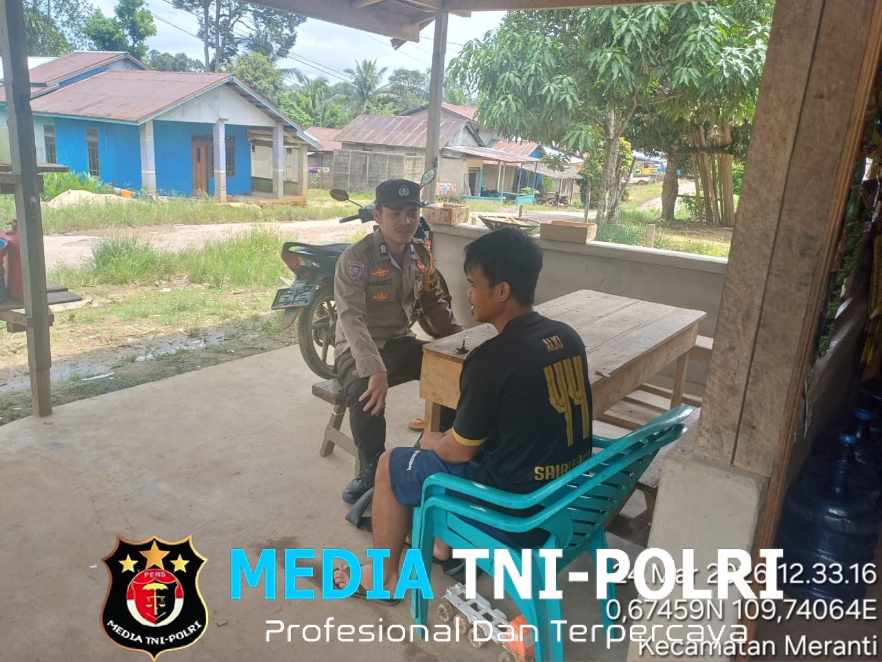 Di Balik Silaturahmi Lebaran, Polisi Aktif Ingatkan Warga Soal Kamtibmas