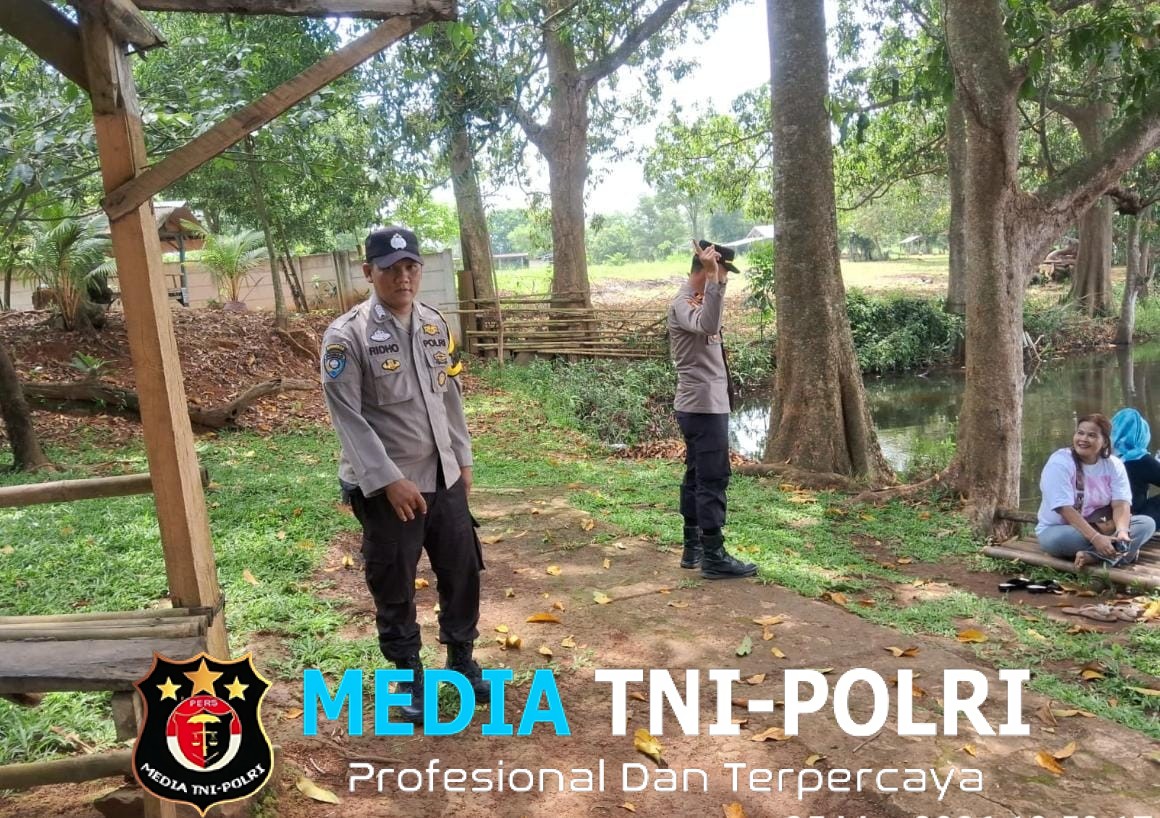 Polres Lampung Utara Terus Pantau Situasi Objek Wisata Pasca Lebaran Idul Fitri
