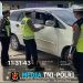 Satlantas Polres Tulang Bawang Barat Lakukan Rekayasa Lalu Lintas Jalan Simpang Pu Murni Jaya dan Gerbang Exit Tol Lambu Kibang