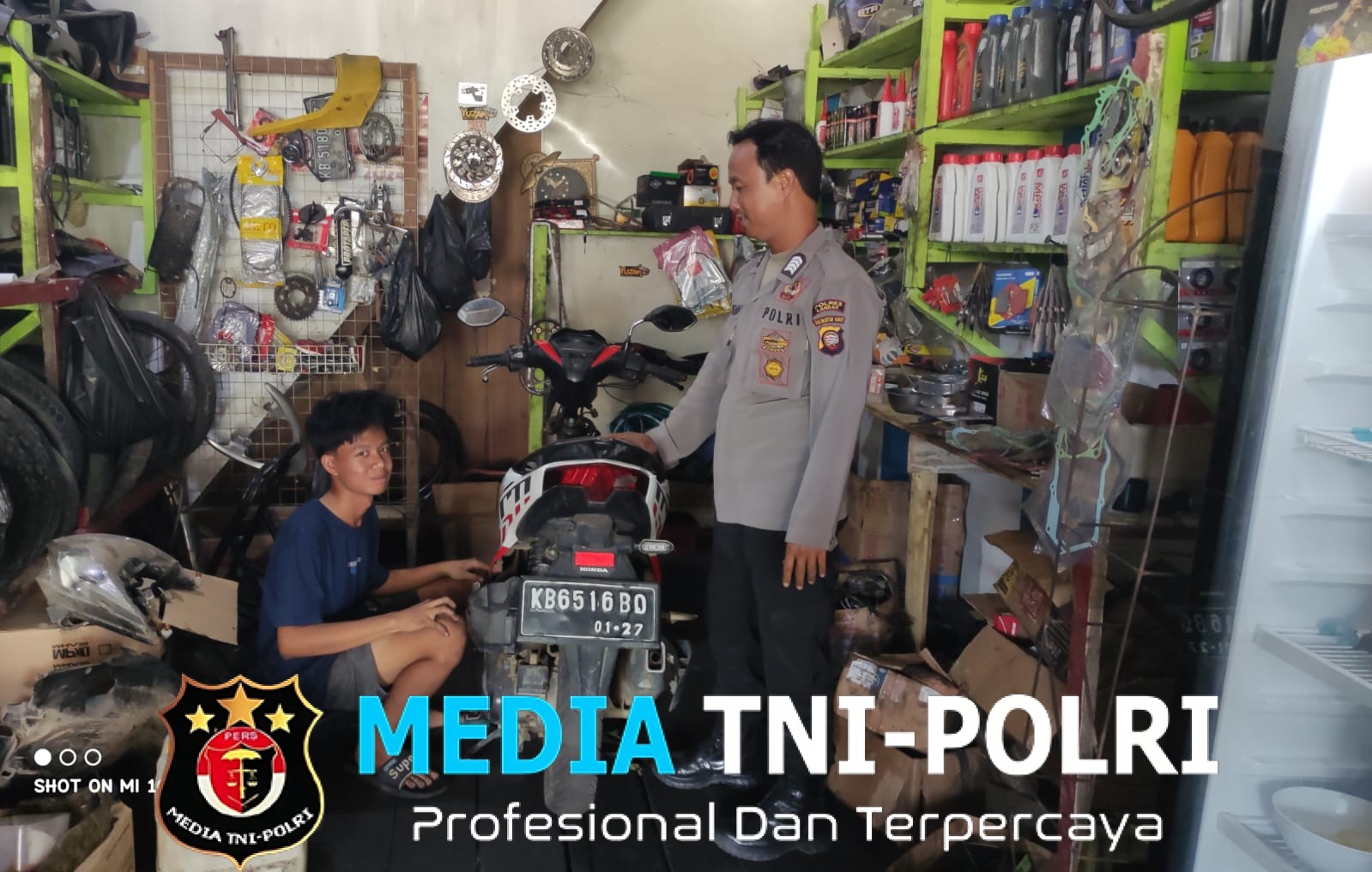 Patroli Siang Regu III, Polsek Menjalin Ciptakan Situasi Kamtibmas Kondusif