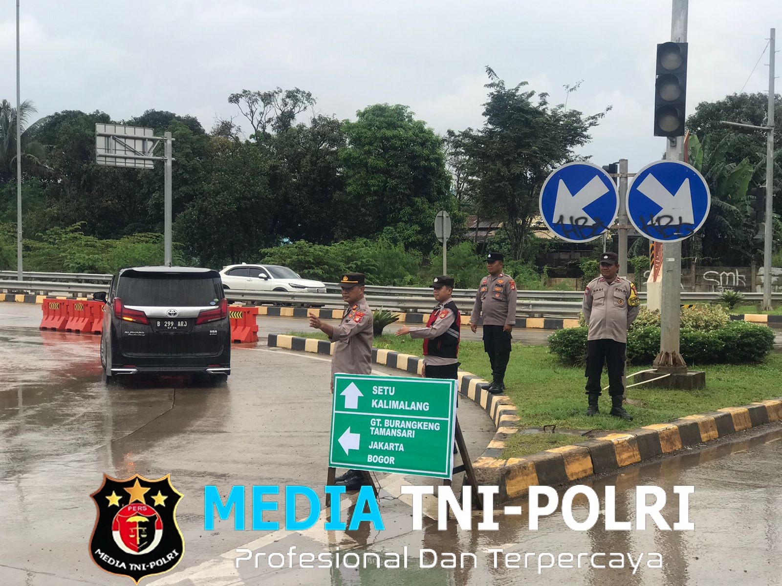 GT Burangkeng Dibuka untuk Arus Balik, Polisi Pastikan Lalu Lintas Tetap Lancar