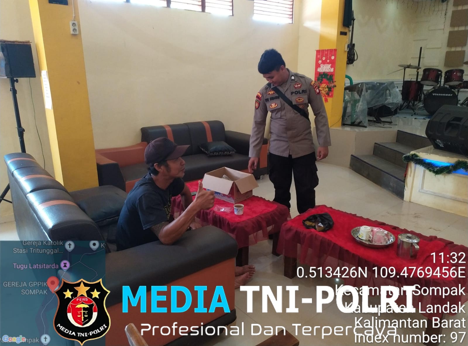 Personel Subsektor Sompak Tingkatkan Patroli Kamtibmas di Siang Hari