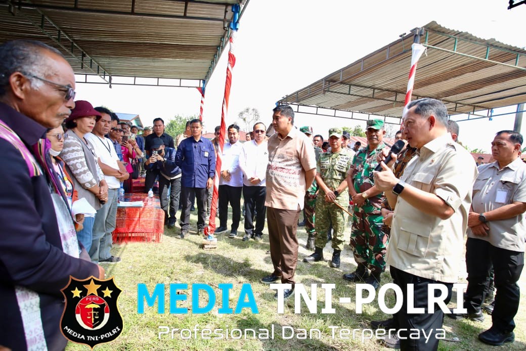 Mendagri–Menteri PKP Tinjau Program BSPS di Humbahas, Target Perbaikan Rumah di Sumut Naik Drastis