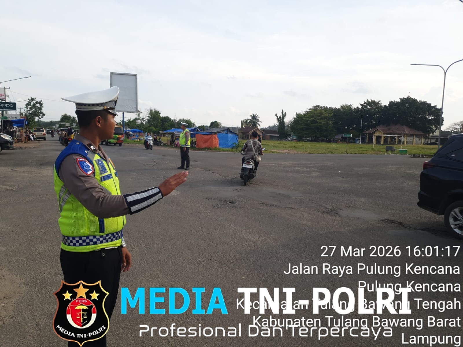 Satlantas Polres Tulang Bawang Barat Berlakukan Pembatasan Kendaraan Sumbu 3 Keatas Tidak Masuki Jalur Tol Terpeka dan Jalan Non Tol Jalinteng