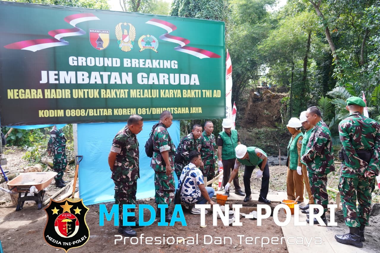 Ground Breaking Jembatan Garuda Di Banggle, Bukti Nyata Kehadiran Negara Untuk Rakyat