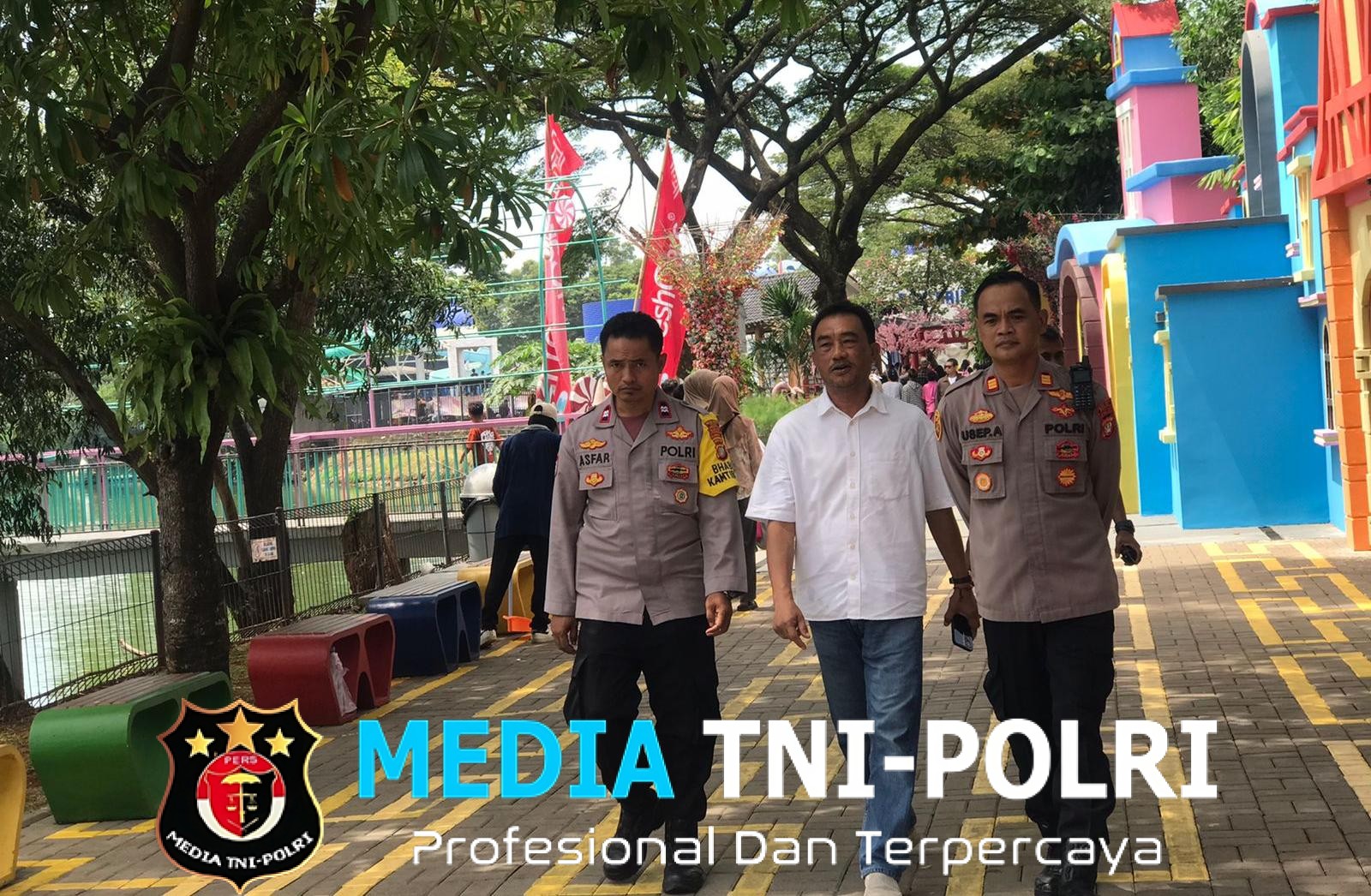 Libur Lebaran, Polsek Setu Perketat Pengamanan Tempat Wisata Air