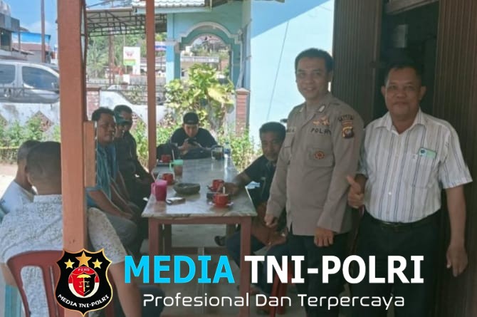 Polisi Turun Langsung, Warga Sengah Temila Disapa Penuh Keakraban