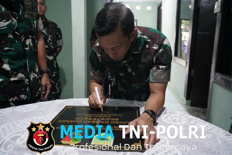 Peresmian Rumah Singgah Brigif TP 84/UA Meningkatkan Kesejahteraan Prajurit