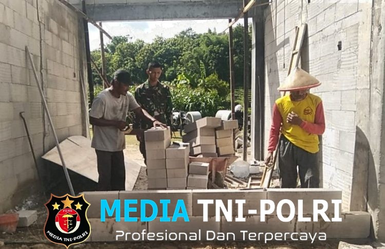 Babinsa Desa Nguneng Aktif Dampingin Pembangunan KDKMP