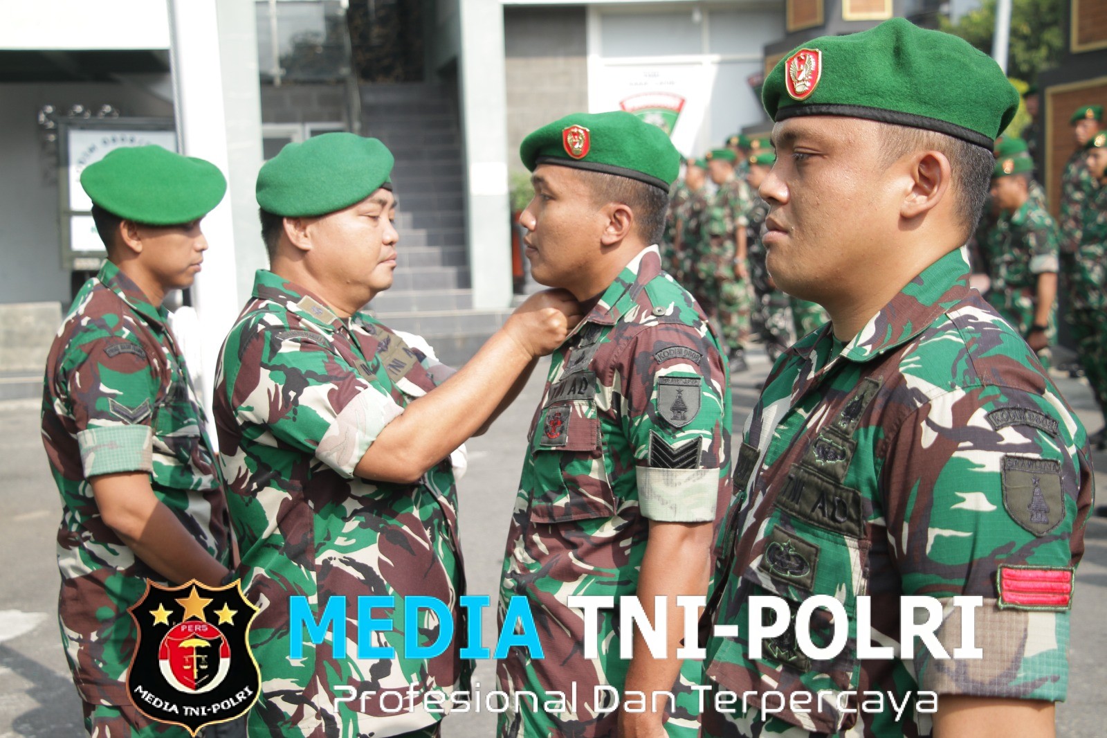 25 Personel Kodim 0808/Blitar Naik Pangkat, Wujud Apresiasi Dan Tuntutan Profesionalisme