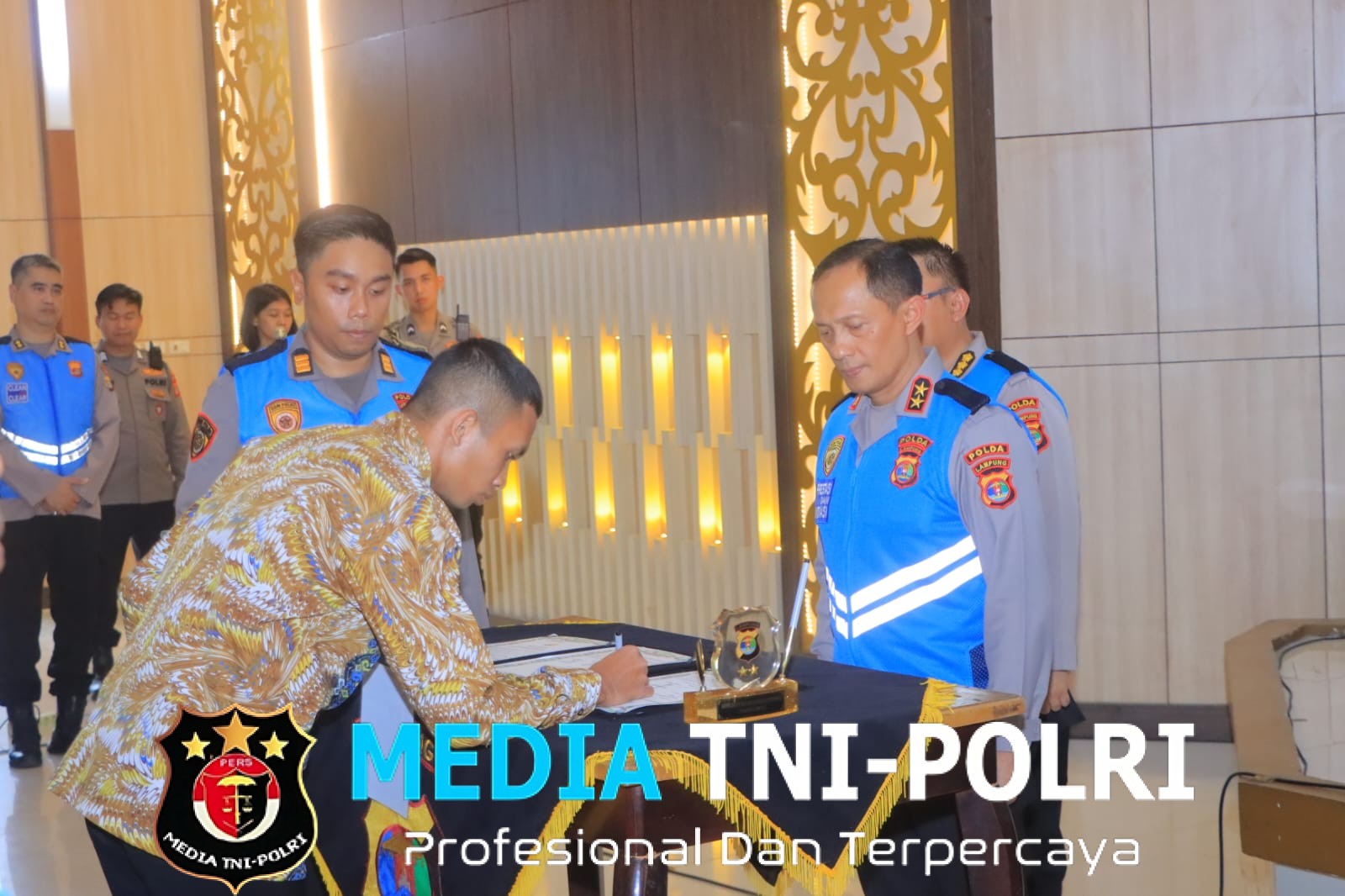 Polda Lampung Tegaskan Rekrutmen Polri 2026 Bersih, Transparan, dan Humanis Melalui Pakta Integritas