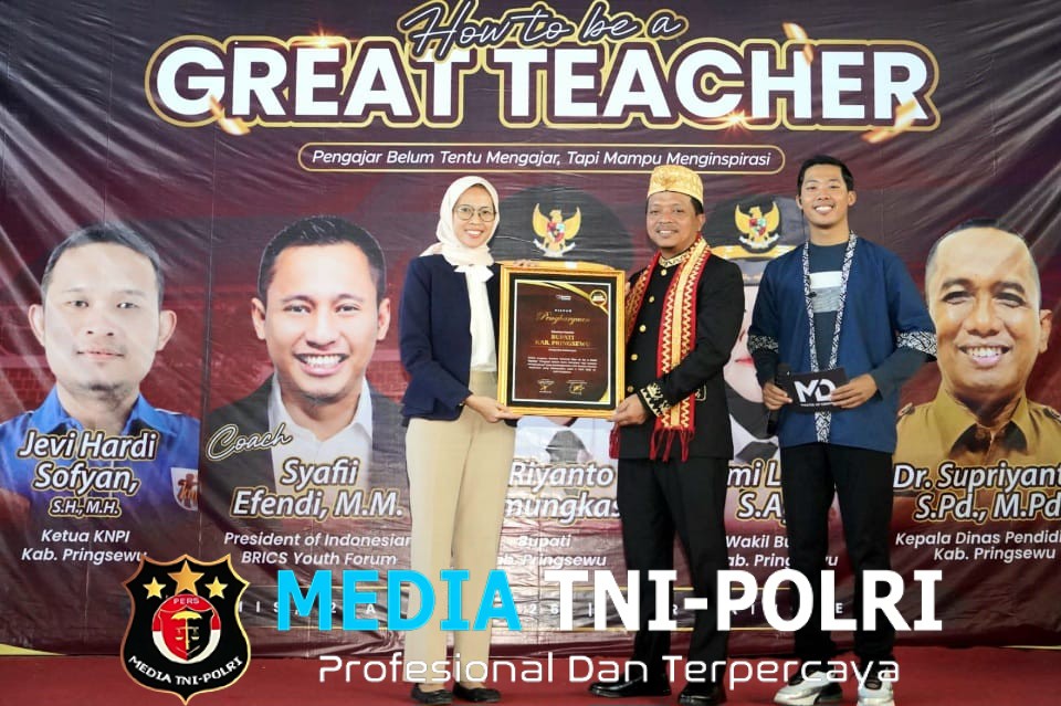 Bupati Pringsewu Riyanto Pamungkas Buka Seminar Nasional How To Be A Great Teacher