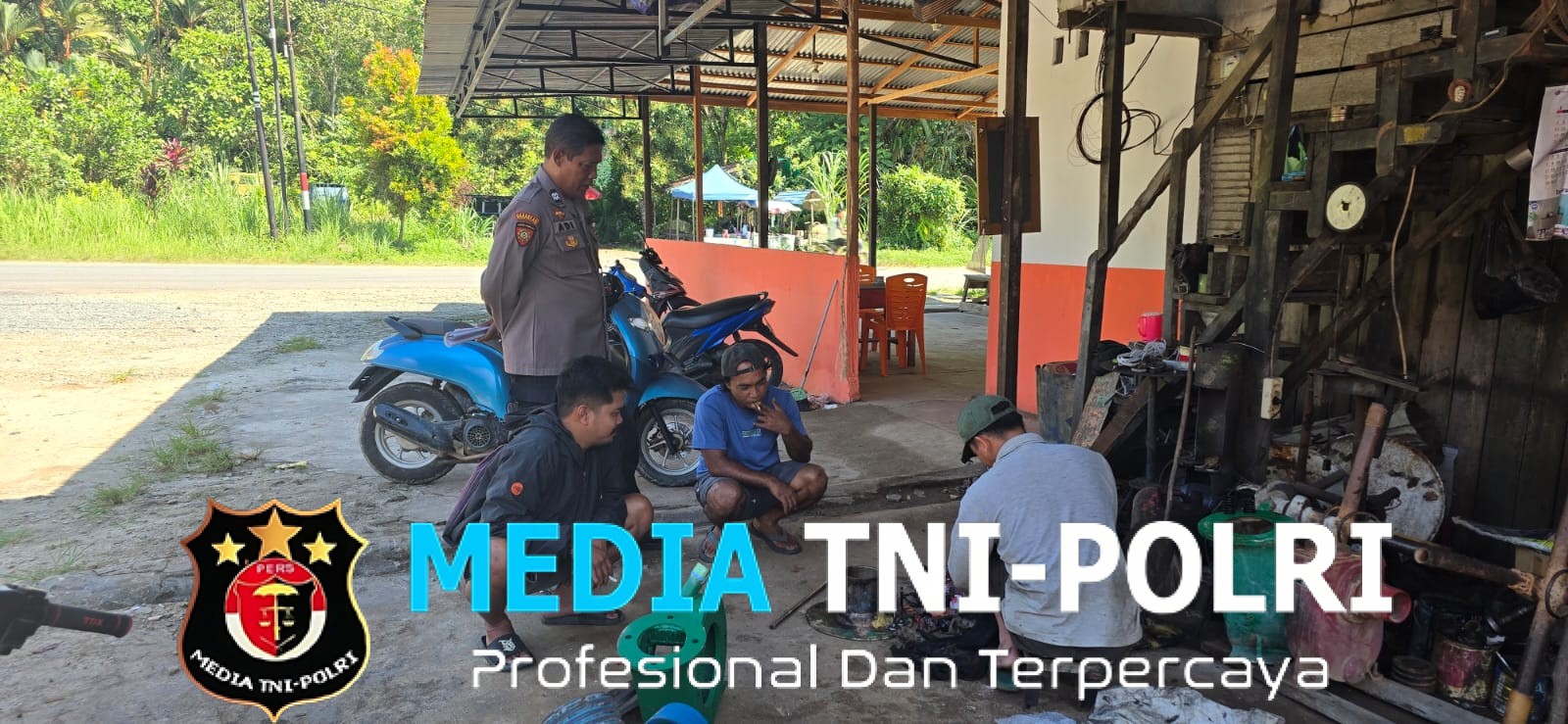 Waspada Kejahatan, Polisi Imbau Pemilik Bengkel Saat Patroli Siang