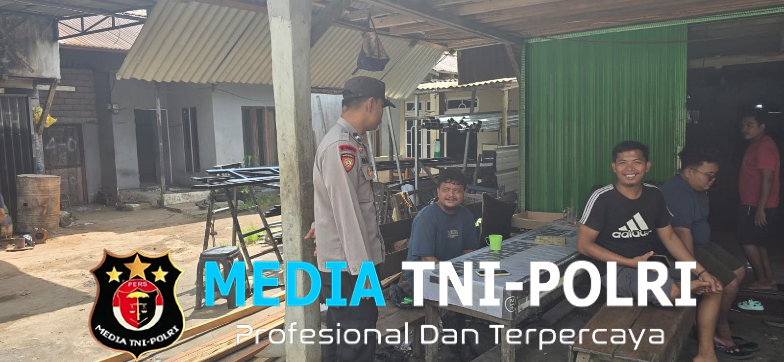 Suasana Santai Jadi Momen Edukasi, Polisi Ingatkan Bahaya Musim Kemarau