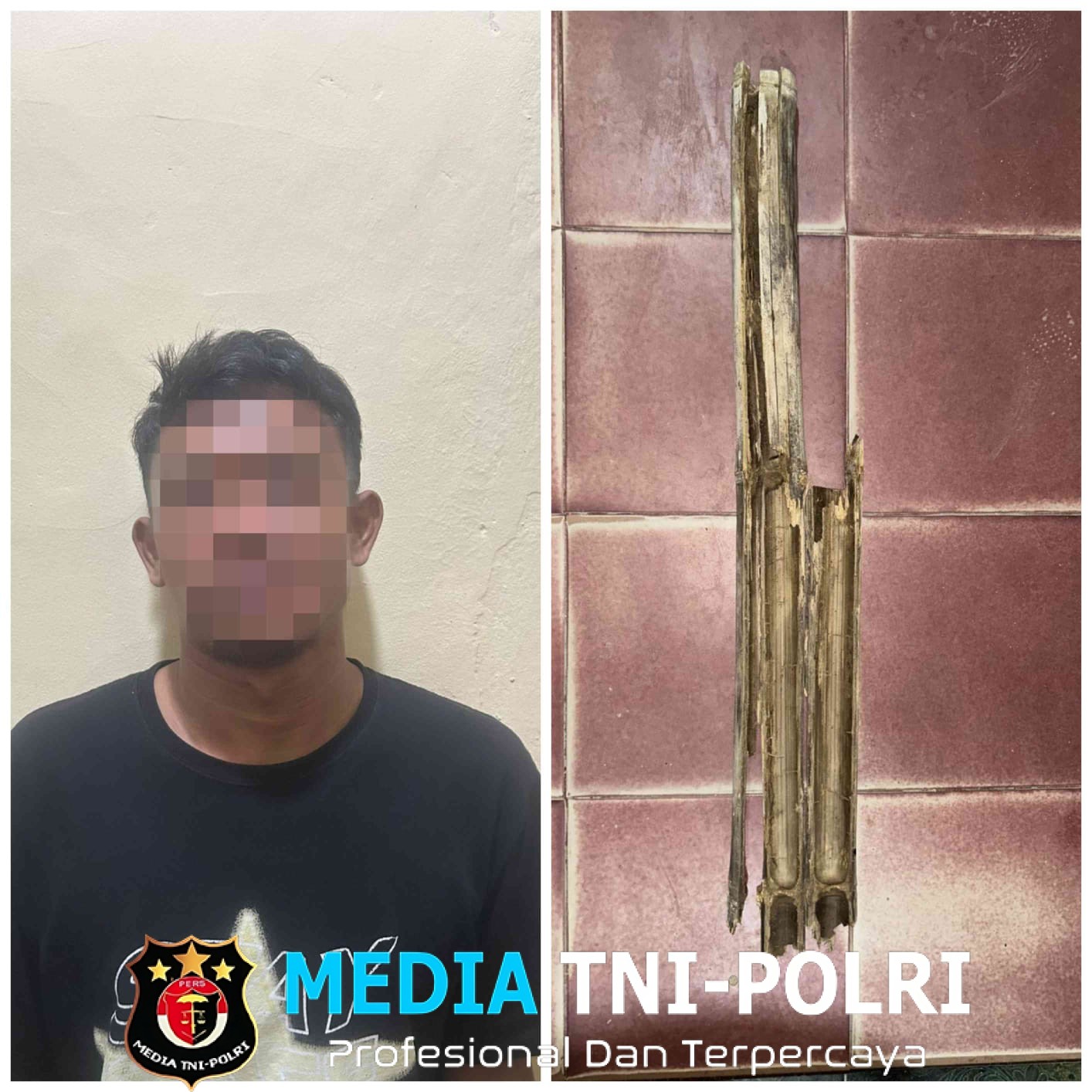 Unit Reskrim Polsek Gunung Agung berhasil amankan Pelaku Penganiayaan