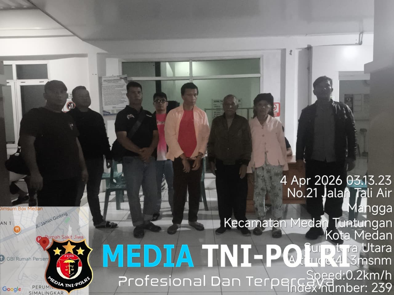 Sat Reskrim Polres Simalungun Dini Hari Kawal Pelaku Penganiayaan Bergangguan Jiwa ke RSJ Medan, Korban Ibu Tua Luka Parah Dirujuk ke RS Efarina