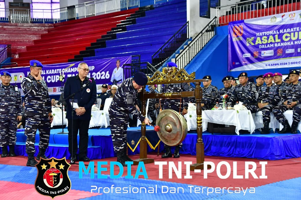 Kasal CUP V 2026 Resmi Digelar, TNI AL Perkuat Pembinaan Atlet Karate Nasional