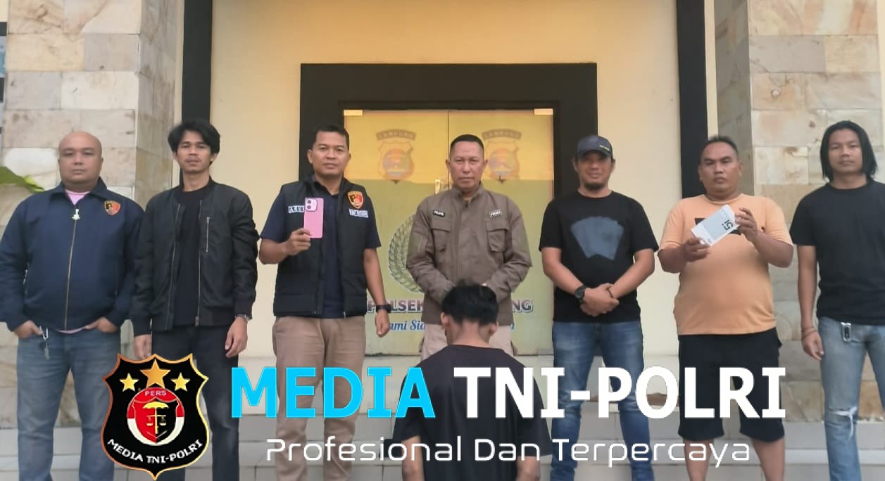 Polsek Kota Agung Ungkap Kasus Pencurian Handphone di Way Gelang