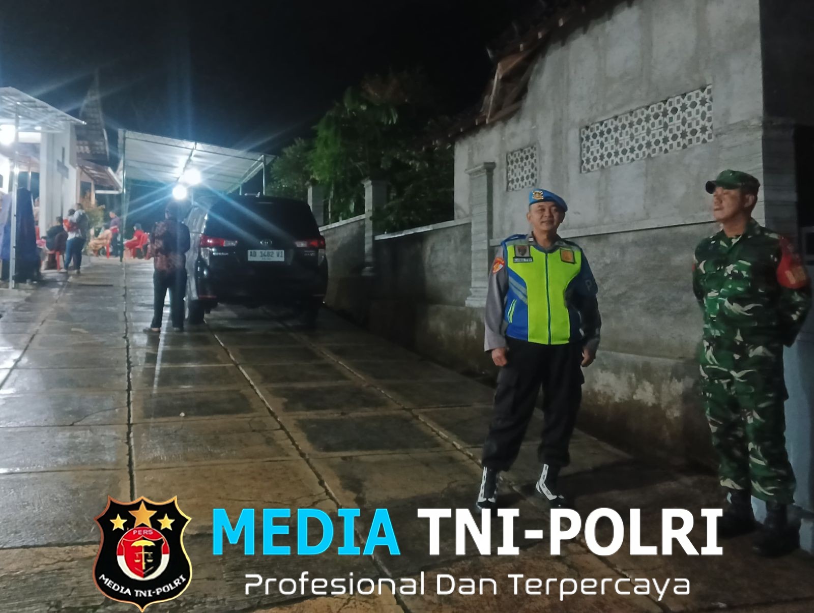 TNI Polri Hadir Jaga Kekhusyukan Ibadah Vigili Paskah