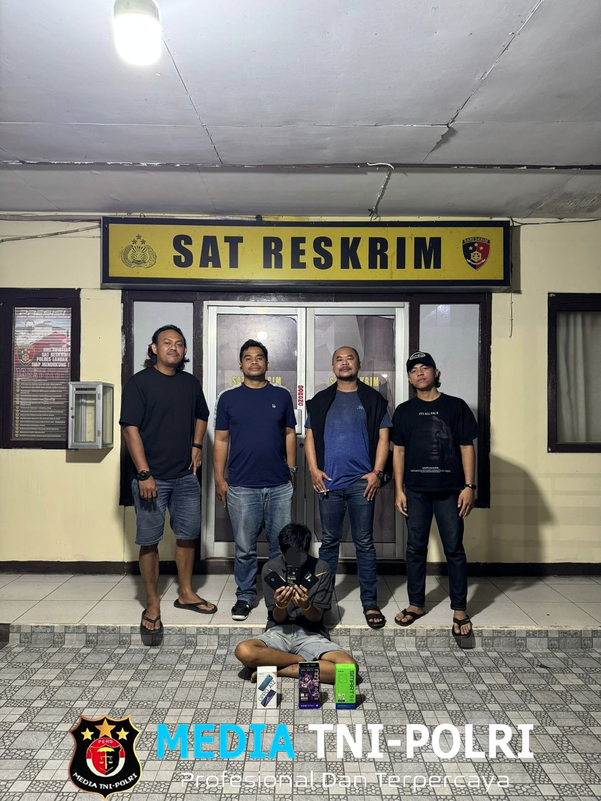 Jejak Kriminal Residivis di Landak Terbongkar, Polisi Amankan Pelaku