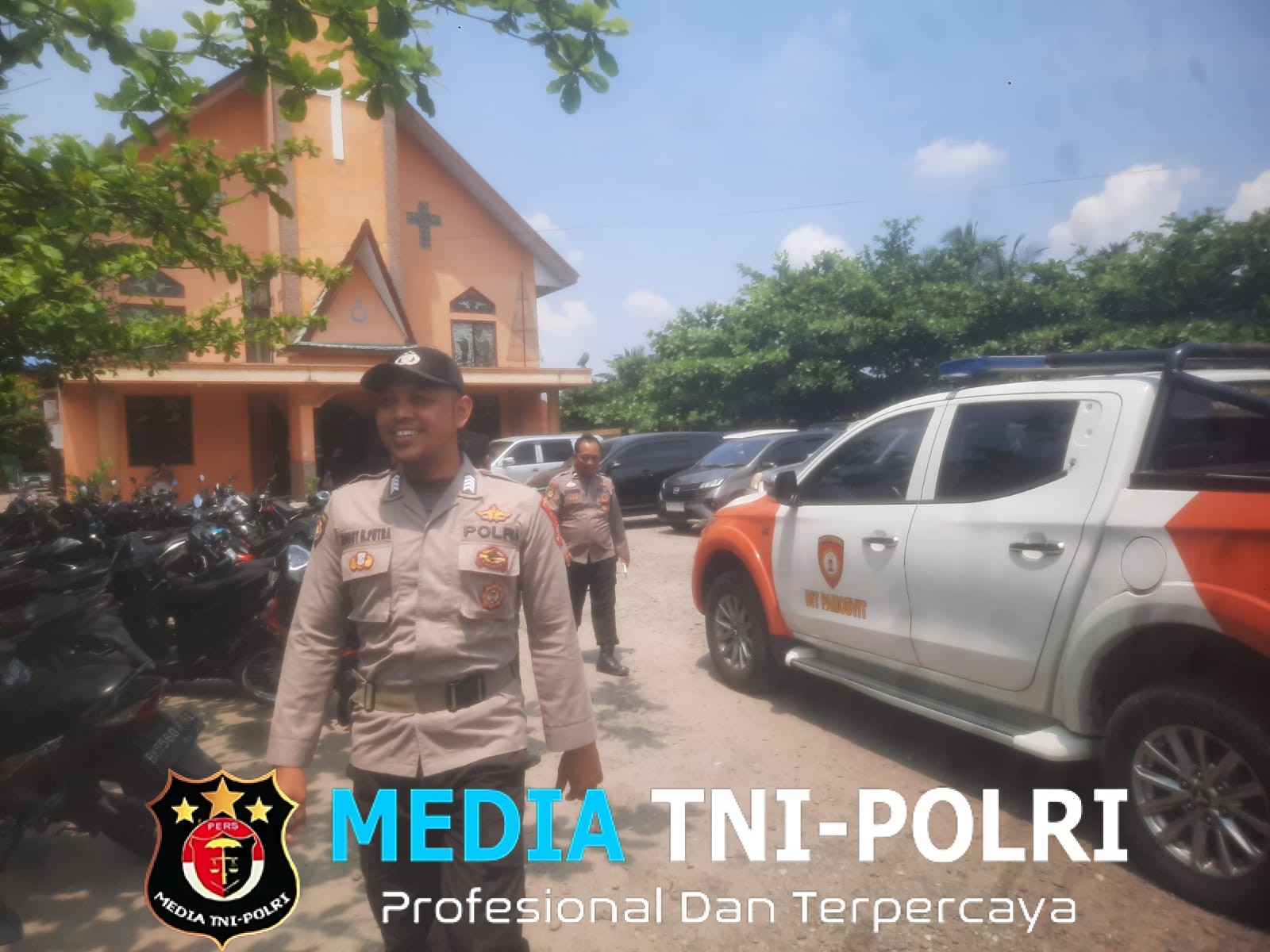 Polsek Stabat Amankan Perayaan Paskah, Ibadah Berlangsung Aman dan Kondusif