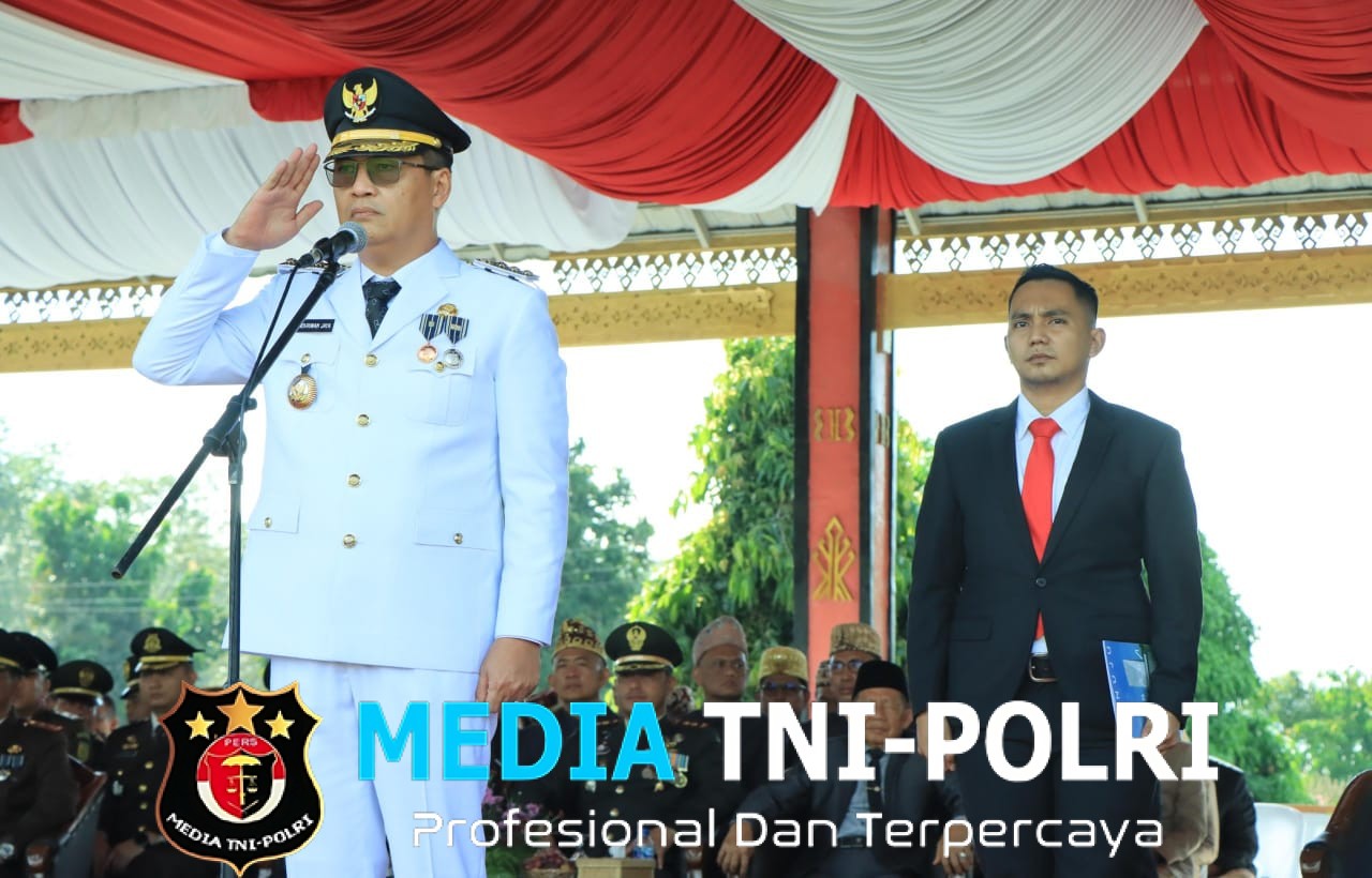 Kapolres Tulang Bawang Barat Hadiri Upacara HUT ke-17 Kabupaten Tubaba Bertumbuh, Berdaya dan Bersama